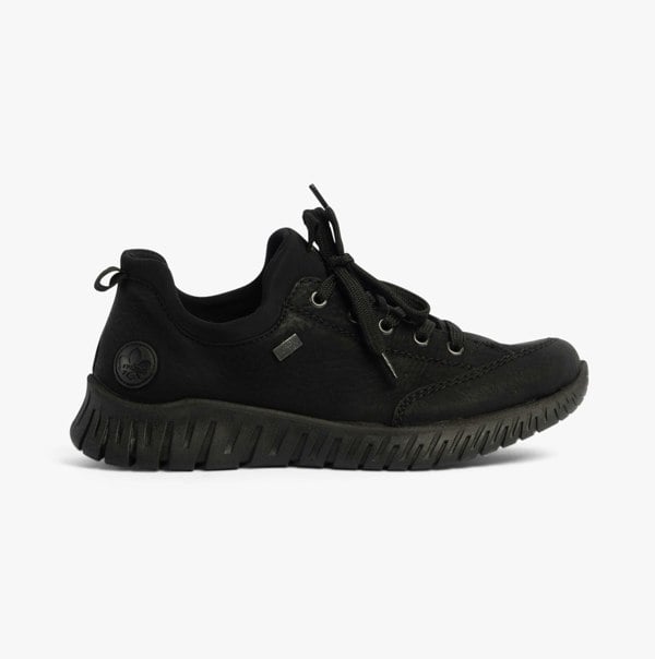 Rieker Elastricated Womens Shoes - Black (M5352-00)