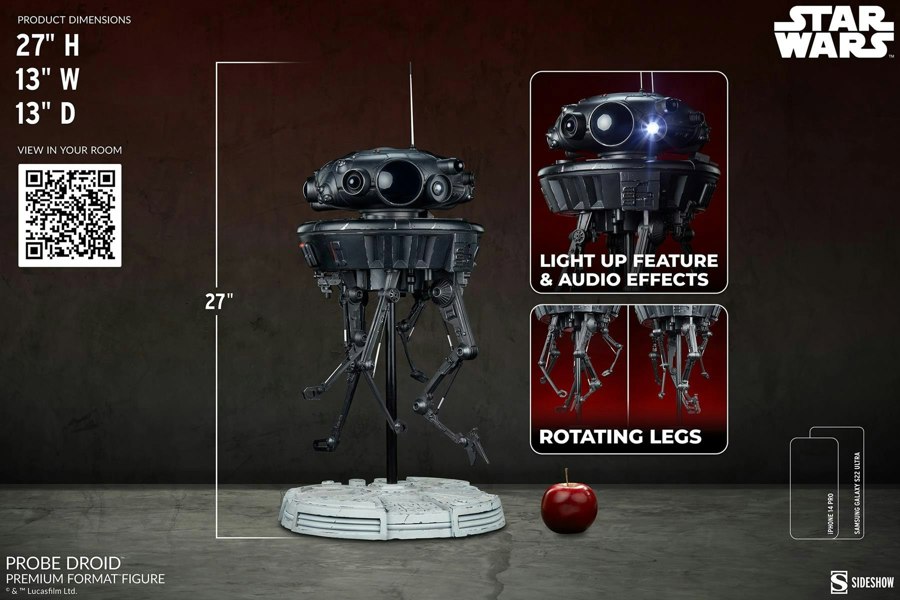 Sideshow Probe Droid Star Wars Premium Format 1:4 Scale Sideshow 400328