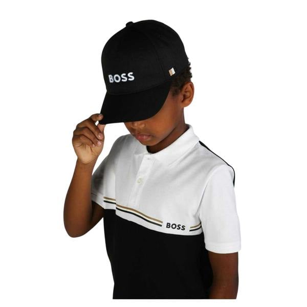 Boss Childrens/Kids Short-Sleeved Polo Shirt - Black - 