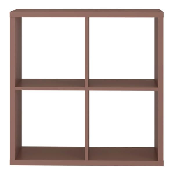 Furniture To Go Mauro 2x2 Storage Unit in Terracotta