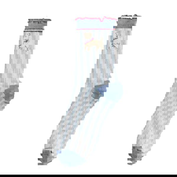 Cath Kidston Womens/Ladies Stanley Socks (Pack of 4) - Blue - 