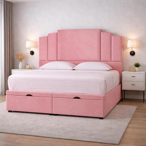 Great British Beds Nova Art Deco Divan Ottoman Bed