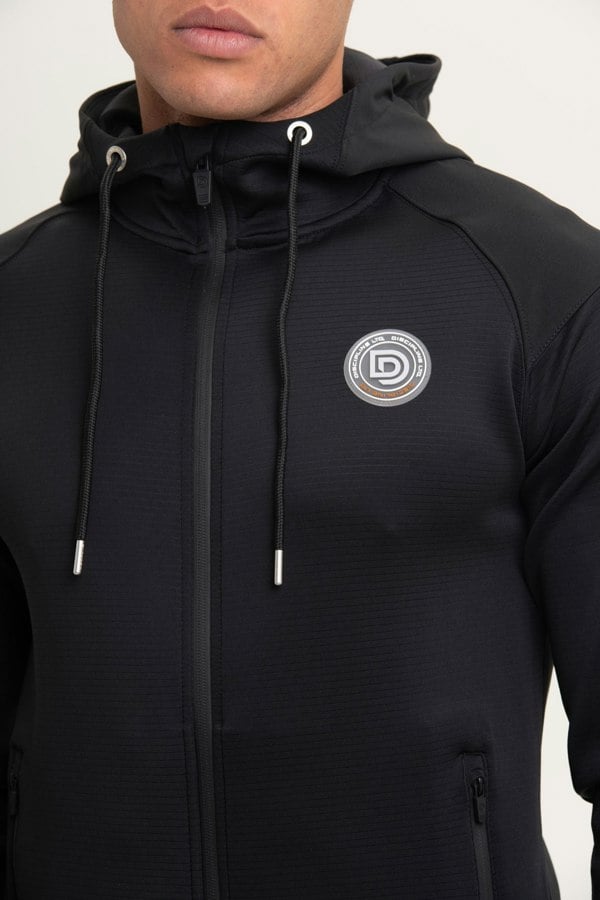Discipline 365 Black Zip-Thru Hoodie
