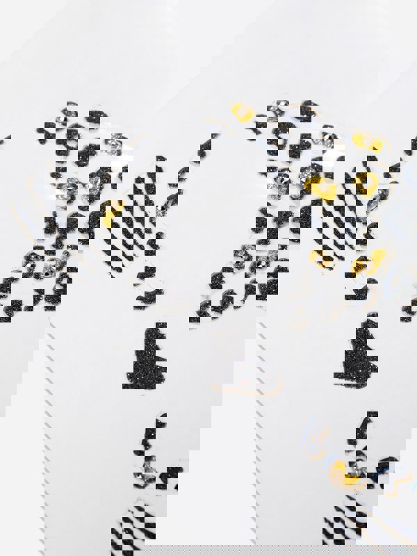 Super Smalls Girls Cheetah/Leopard Gem Makeup Stickers in Multicolour