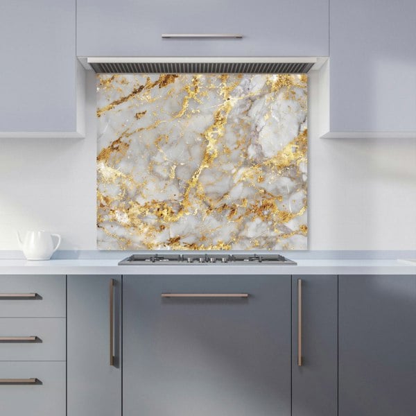 Warren Reed - Designer Gold Quartz Effect Kitchen Splashback