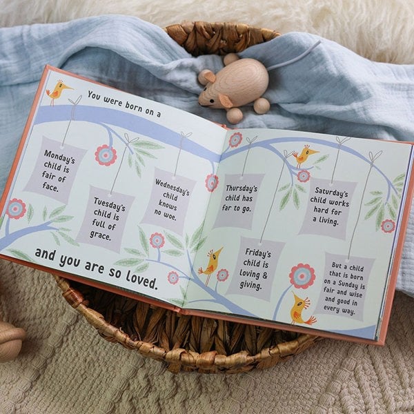 FROM YOU TO ME The Day You Were Born in October Newborn Gift Book