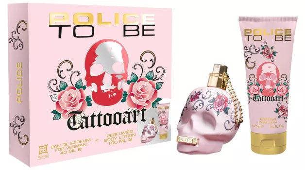 Police To Be Tattooart Gift Set Eau de Parfum + Body Lotion
