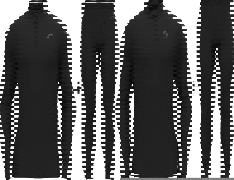 ODLO Men's Merino 260 Half Zip Base Layer COMBO
