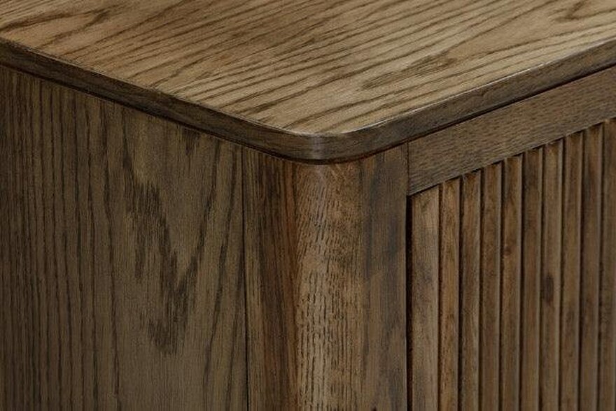 Wyld Haus Manaus Walnut Wood Grain Four Door Sideboard