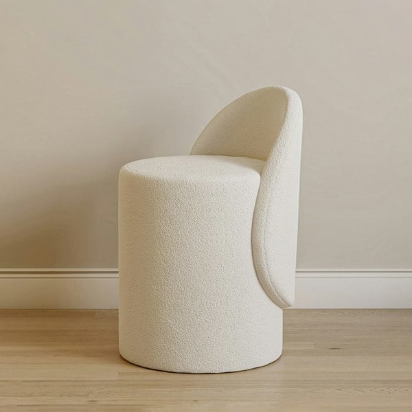 Aisha Slimline Dressing Table For Narrow Space, Cream-Rit Concept-Rit Concept