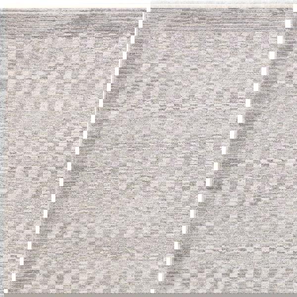 Asiatic Laurent LA02 Checkered Grey Rug
