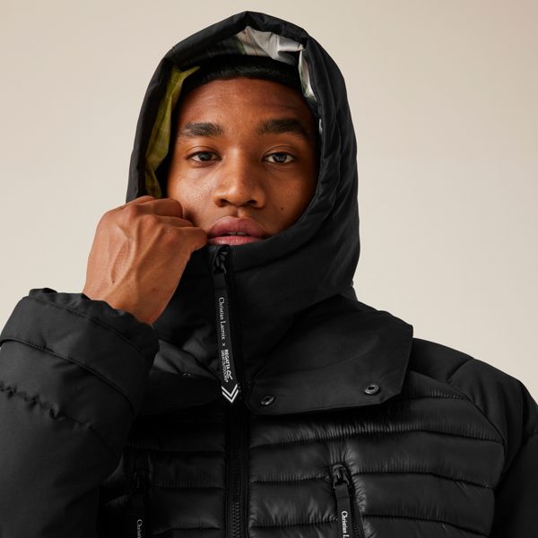 Regatta Mens Christian Lacroix Congenies Short Padded Jacket - Black