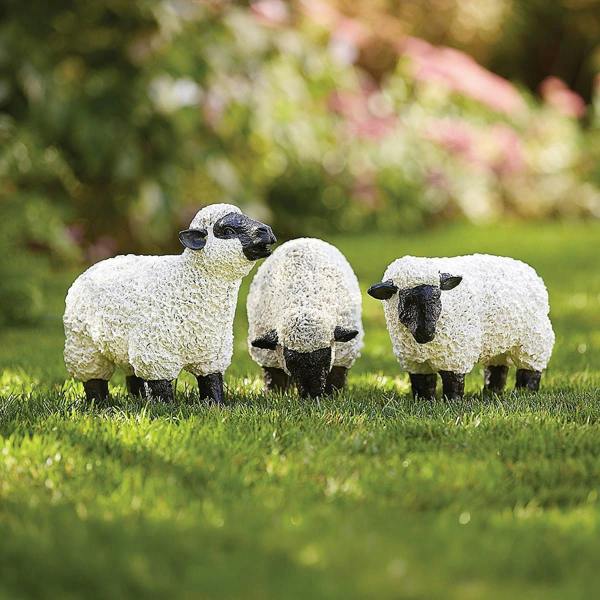 Museum Selection 3 Kerry Hill Sheep Ornaments - 9 x 5cm - Home Decor