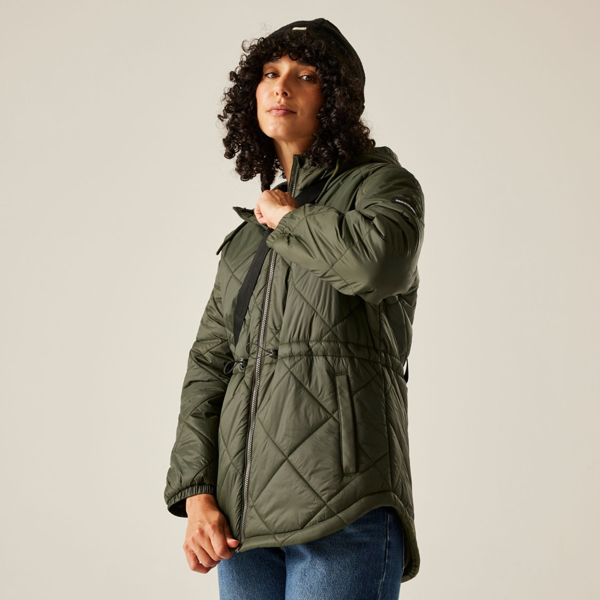 Regatta Womens Ivey Quilted Jacket - Dark Khaki