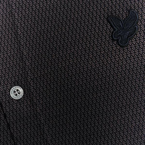 Lyle & Scott Navy Blue Jacquard Interlock Shirt S