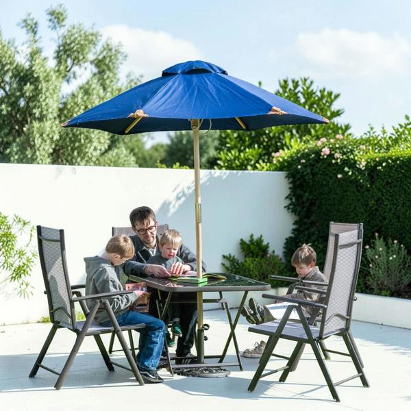 The Garden Marketplace Henley 4 Seater Garden Dining Set