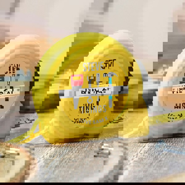 Personalised Memento Company Personalised Fixer of All Things Tape Measure