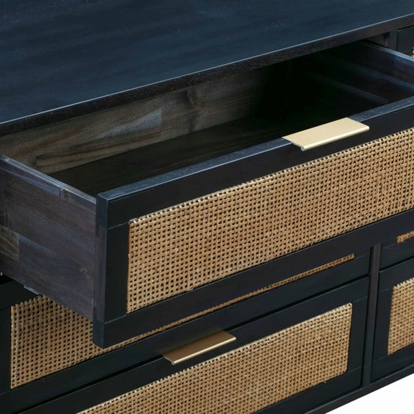 Furniture Edit Sierra Noir 6 Chest Of Drawers Dresser