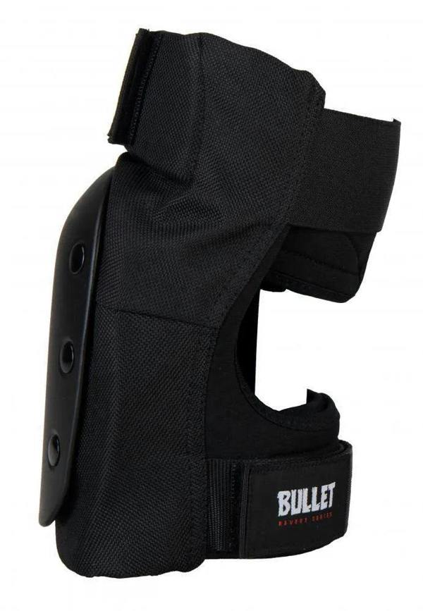 Bullet Pads Adult Junior Revert Knee Skate Pads Set Black