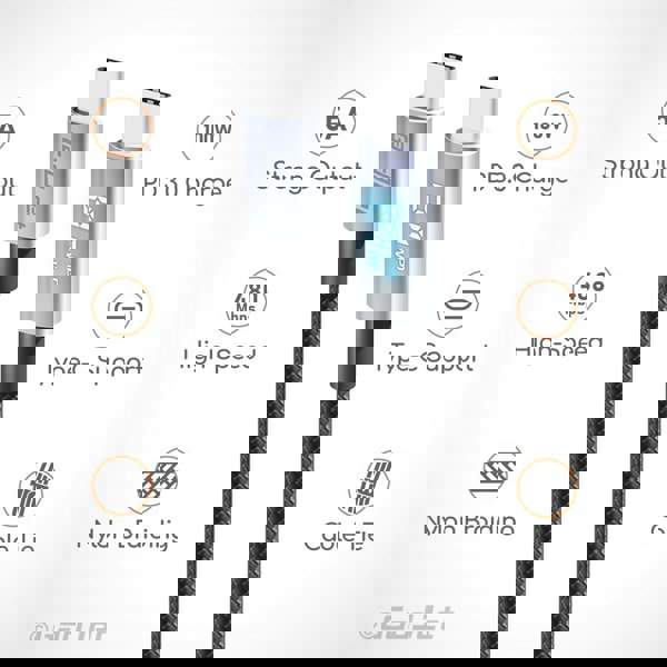 GadJet PowerMax LED Charge & Sync Cable