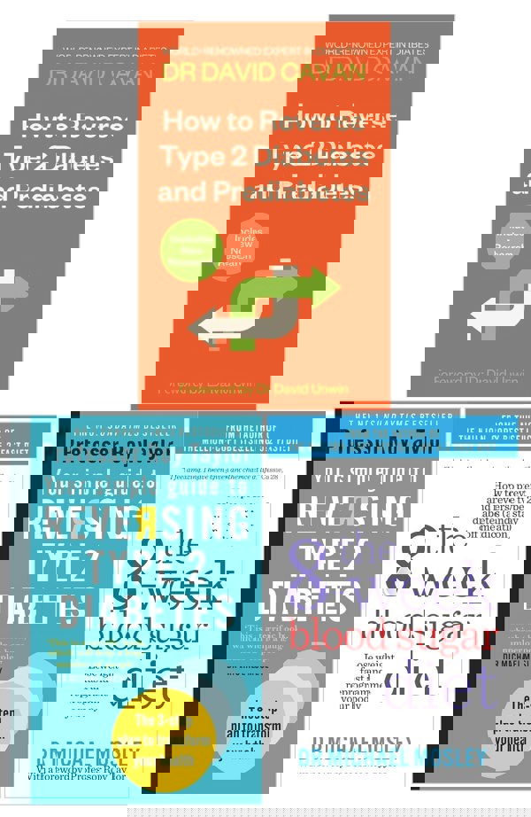 How To Reverse Type 2 Diabetes and Prediabetes, Your Simple Guide to Reversing Type 2 Diabetes and The 8-Week Blood Sugar Diet 3 Books Set