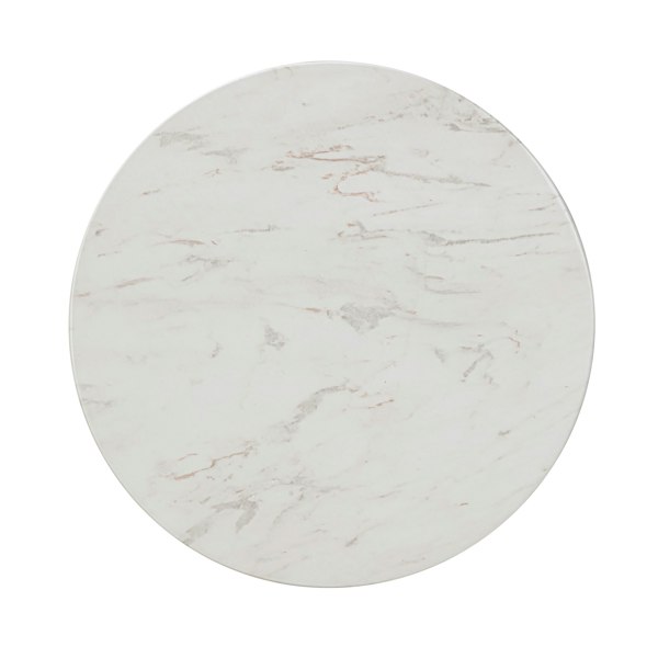 Furniture Edit Chip Marble Print Indoor Outdoor Side Table