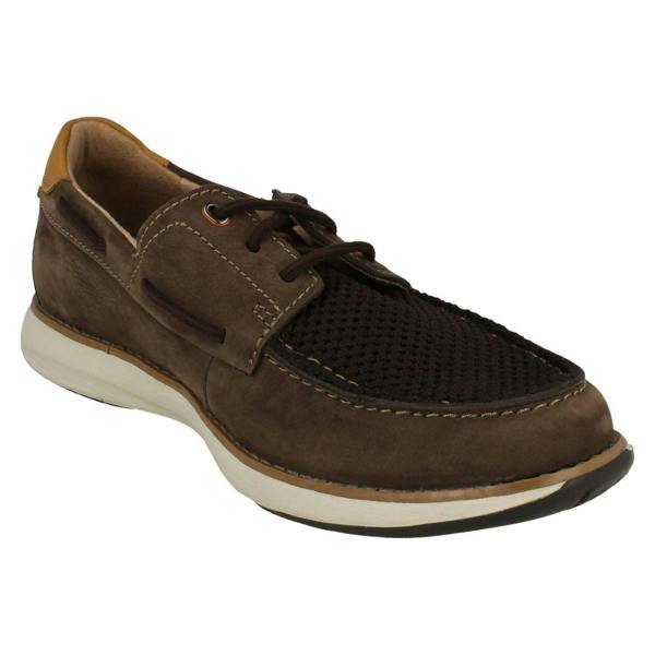Clarks Mens Clarks Unstructured Deck Shoes Un Pilot Lace