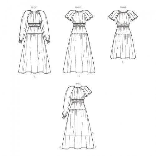 Simplicity Sewing Pattern 9678, Dresses for Women, K5 (8-10-12-14-16) - Intermediate
