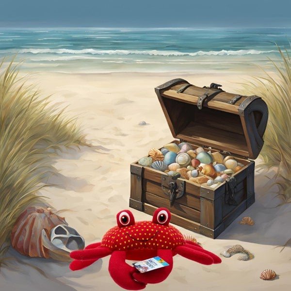Rewind Plush Sea Creature Stuffed Toy Camila The Crab Ocean Collection