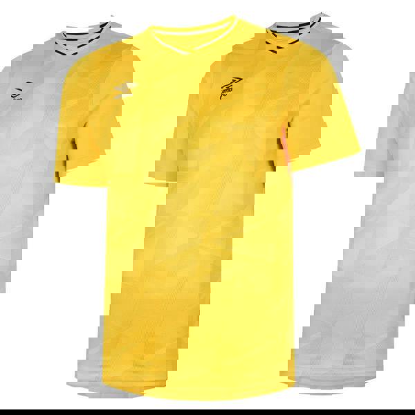 Umbro Kids Triassic Short-Sleeved Jersey - Yellow/Empire Yellow