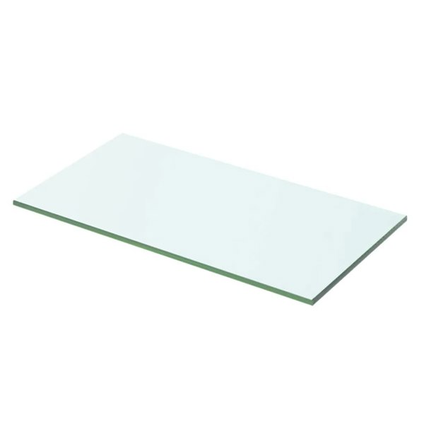 Berkfield Shelf Panel Glass Clear 50x20 cm