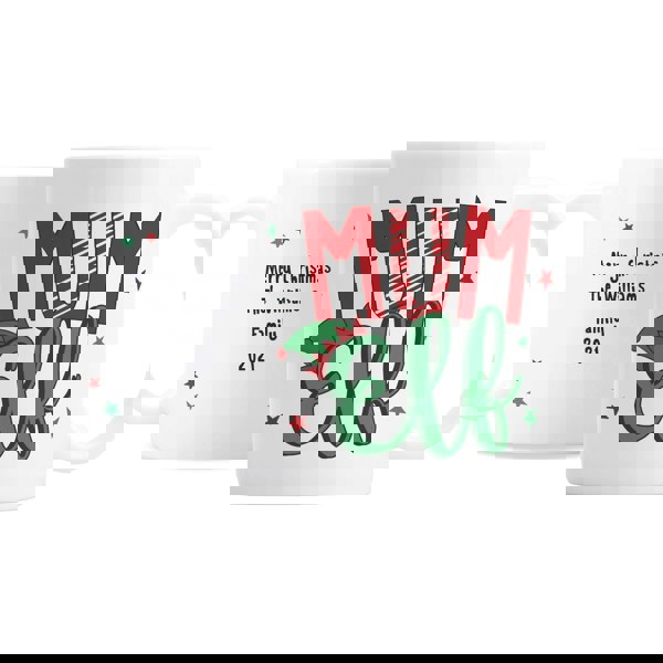 Personalised Memento Company Personalised Mum Elf Mug