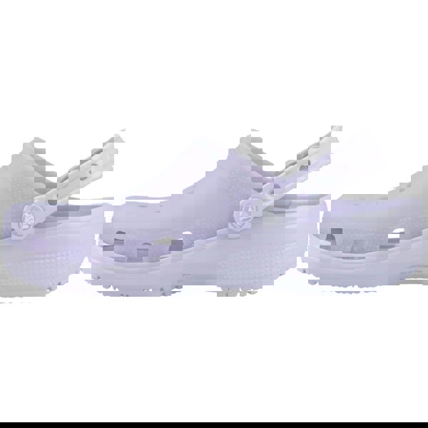 Crocs Classic Frosted Thermoplastic Purple Moon Clogs