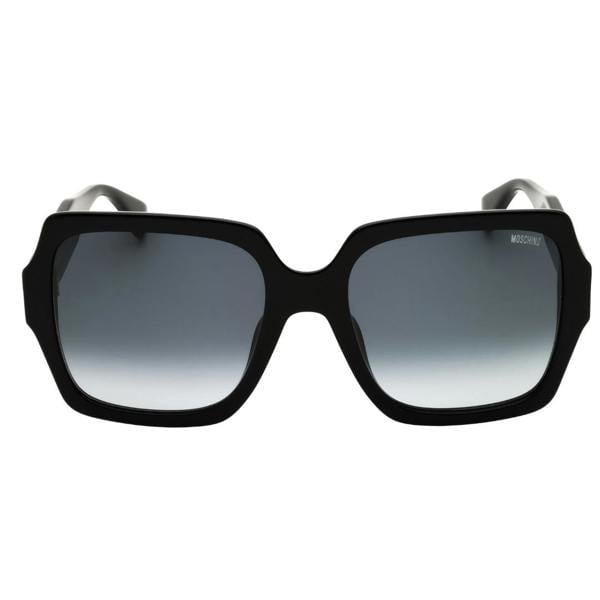 Moschino MOS127/S 0807 9O BLACK/DARK GREY SF Sunglasses  56X19X140 One Size