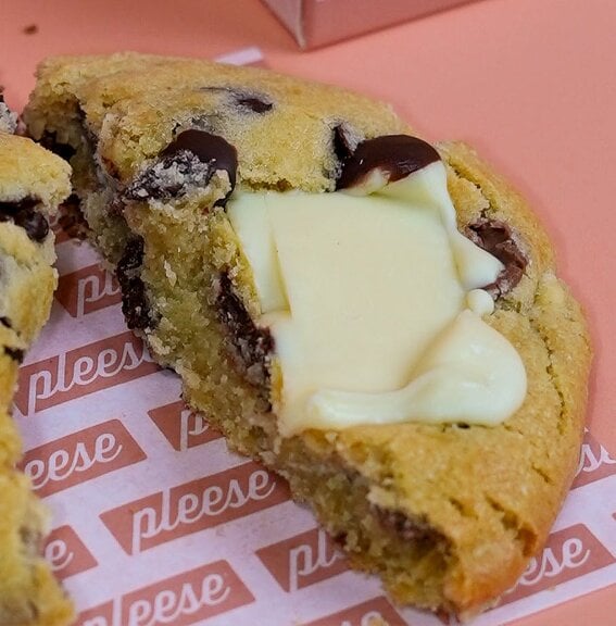 Pleese Triple Chocolate & Sea Salt Cookie