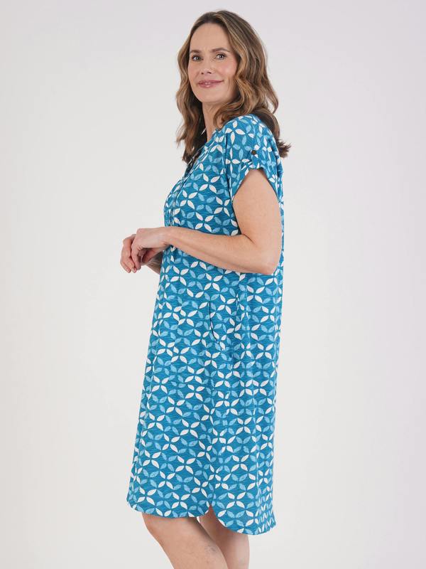 TIGI Mosaic Print Dress