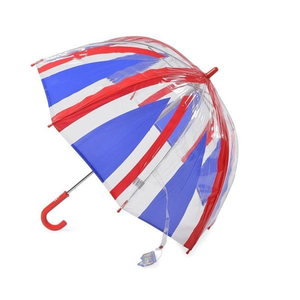 Union Jack Clear Dome Kids Umbrella Side Canopy