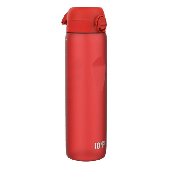 ION8 Leak Proof 1 litre Water Bottle, Recyclon, Red, 1L
