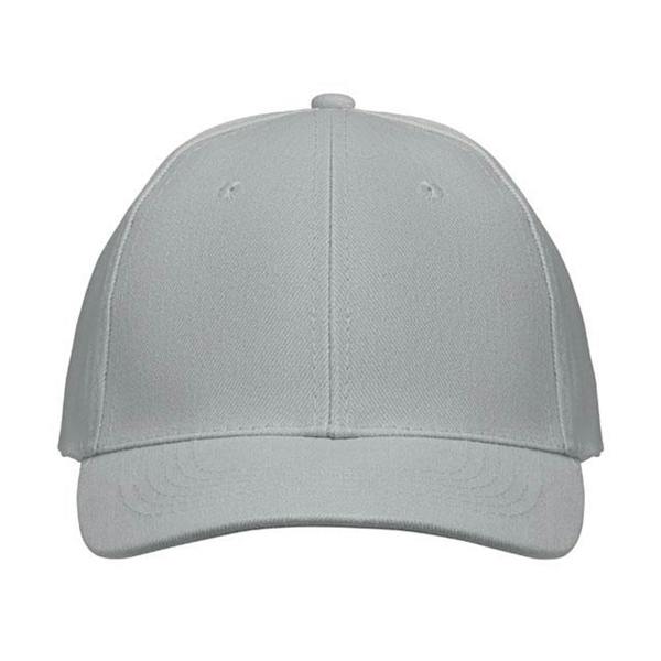 MidOcean Buffalo 6 Panel Baseball Cap - Grey - 
