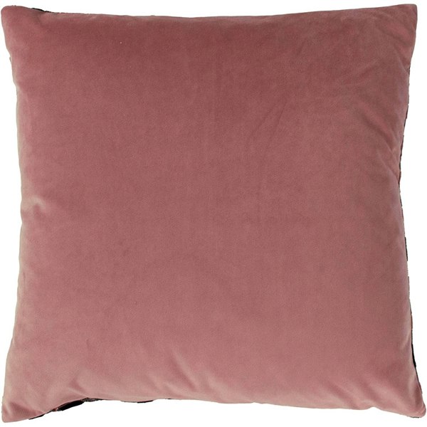 Paoletti Empire Cushion Cover - Blush Pink/Navy