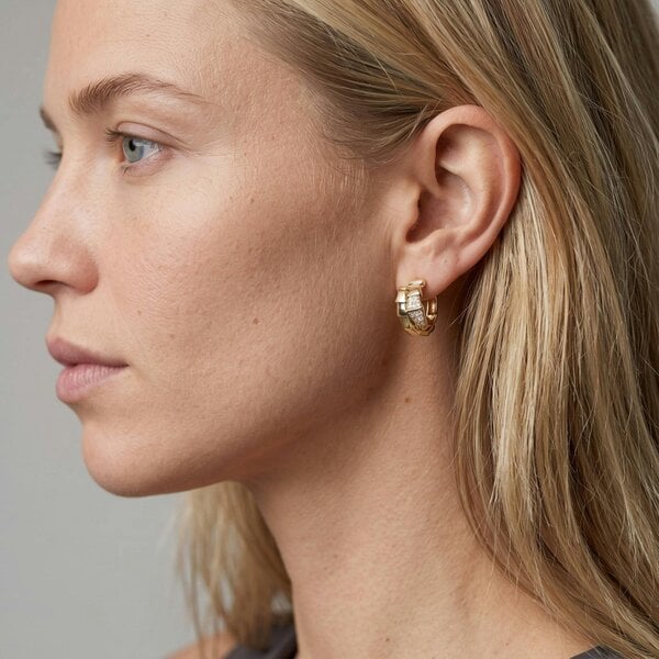 Uchi & Soto Kin Snake Stone Earrings