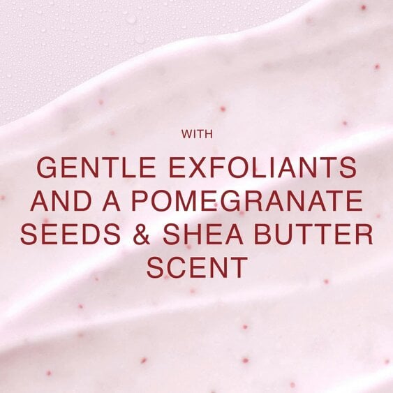 Dove Exfoliating Body Scrub 225ml with Pomegranate Seeds & Shea Butter Scent