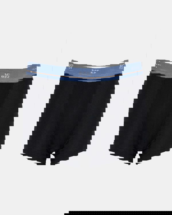 BOSS Orange 5-Pack Mens Stretch-Cotton Trunks with Logo Waistbands - Open Miscellaneous 960 3