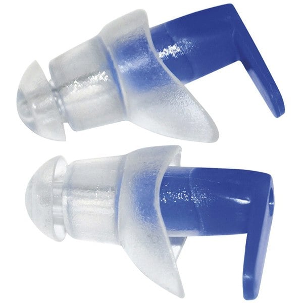 TPR Swimming Ear Plugs & Storage Case - Ergonomic Comfort Fit Pool Diving