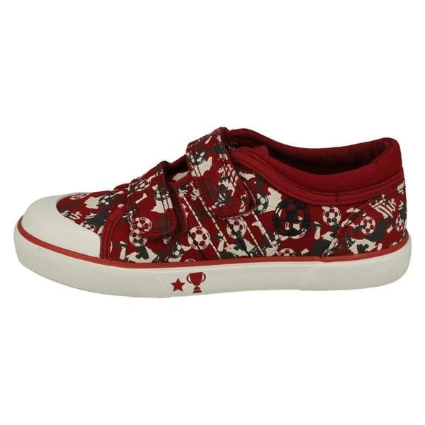 Start-rite Boys Startrite Football Detailed Canvas Shoes Kickabout