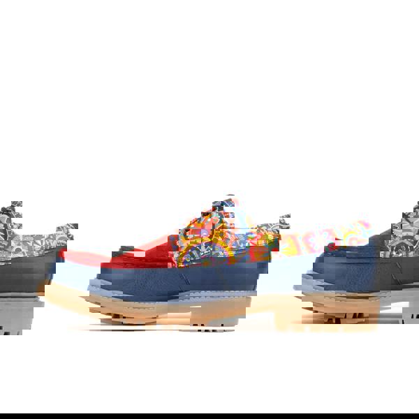 Embassy London Sloane Sail - Navy & Red Signature - Men's Deck Shoe