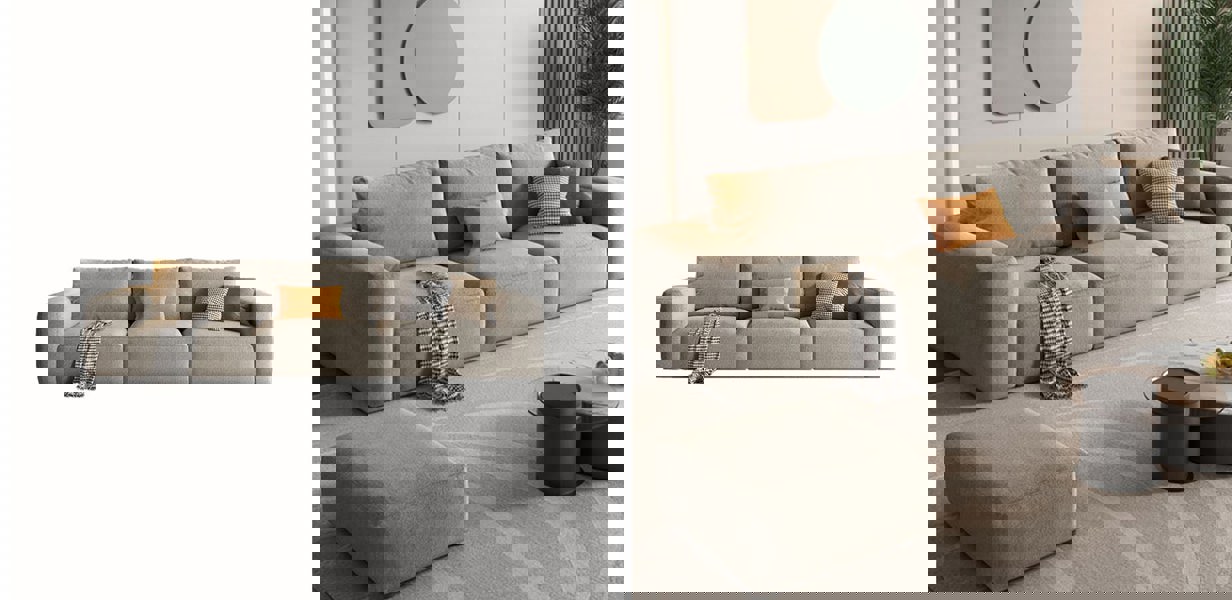 Horatio Two Seater Sofa, Linen-Rit Concept-Rit Concept