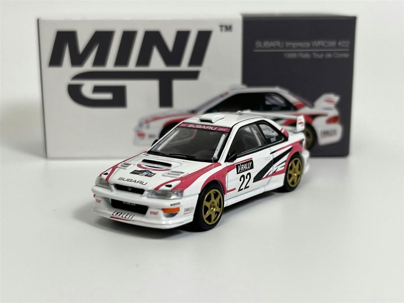 WRC Subaru Impreza WRC98 #22 1999 Rally Tour de Corse LHD 1:64 MGT00564L