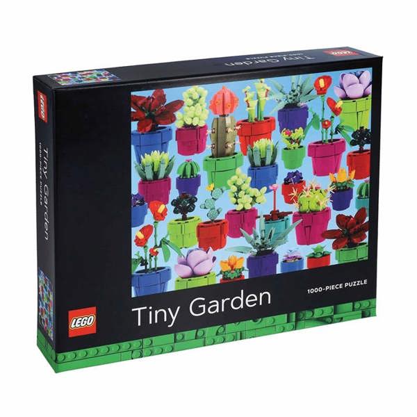 Chronicle Books Lego Tiny Garden 1000 Piece Jigsaw, Jigsaws & Puzzles, Family, Gift
