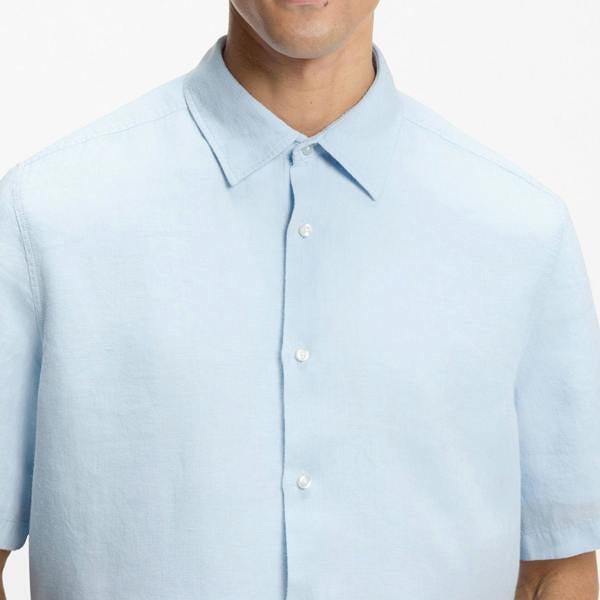 Boss Rash 2 Linen Short Sleeve Shirt